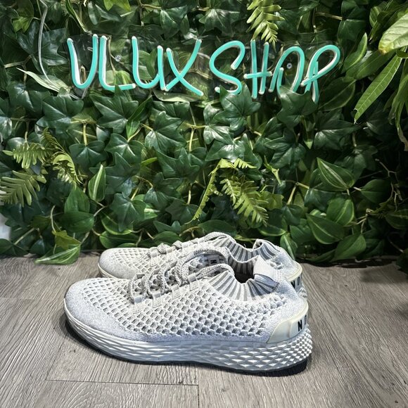 Nobull Unisex Knit Runner Gray Running Shoes Sneakers Size Men 8.5  W 10 main image 7